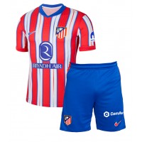 Atletico Madrid Alexander Sorloth #9 Heimtrikotsatz Kinder 2024-25 Kurzarm (+ Kurze Hosen)